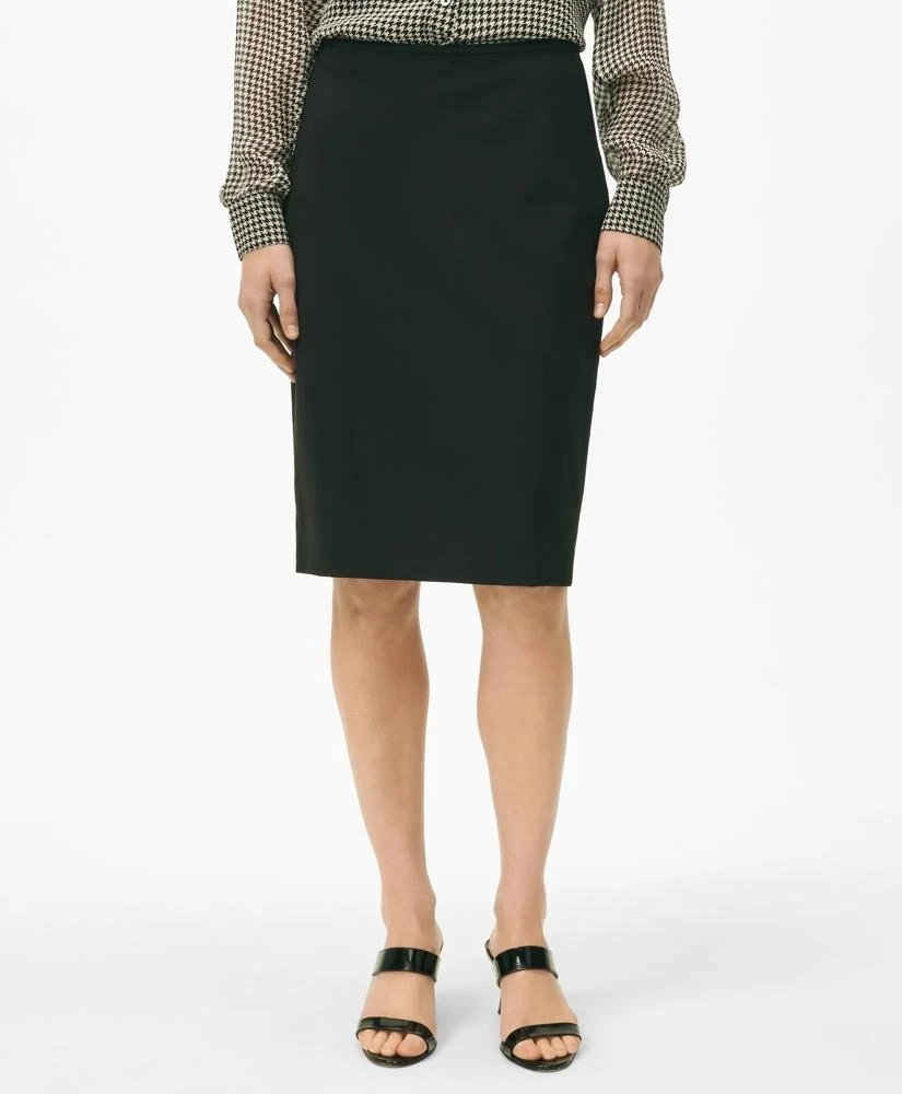 Brooks Brothers Pencil Skirt in Fine Twill Stretch Crepe 2