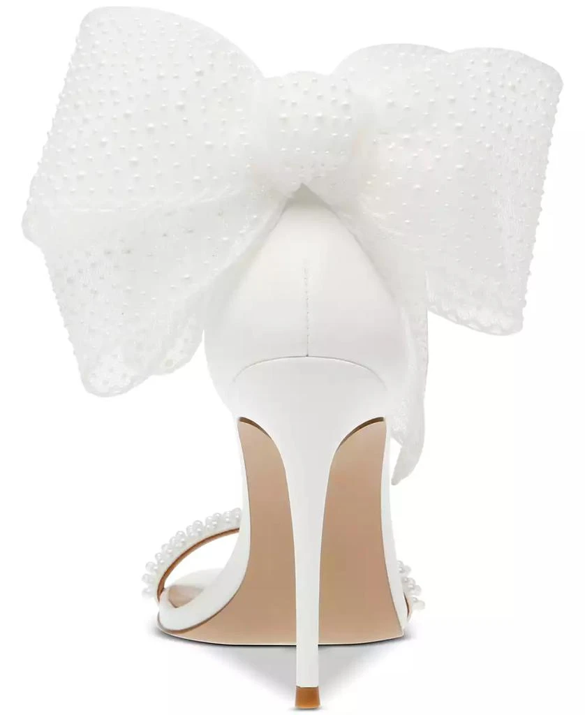 Steve Madden Women's Benni Embellished Bow Dress Sandals 3