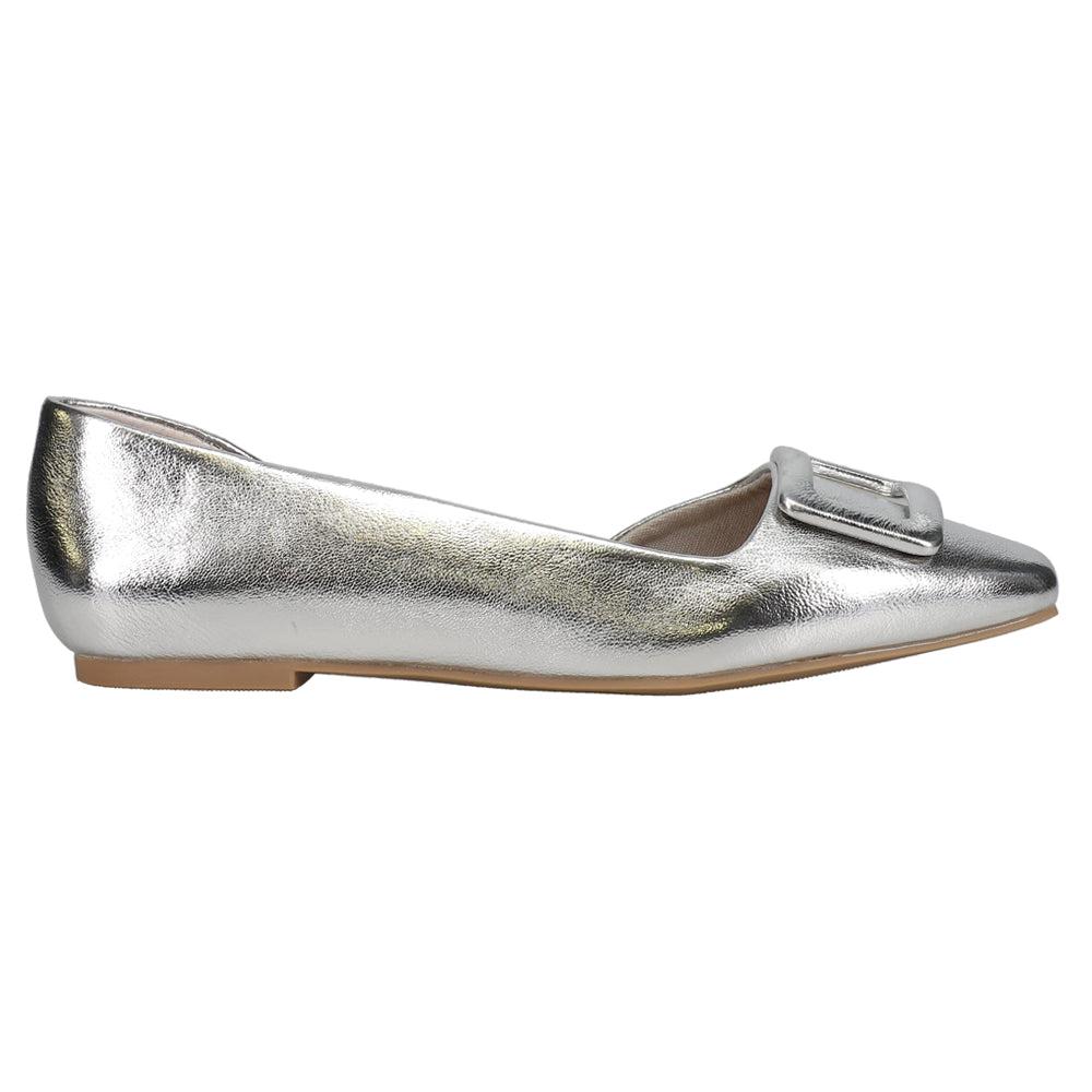 Chinese Laundry Raelynn Metallic Slip On Flats