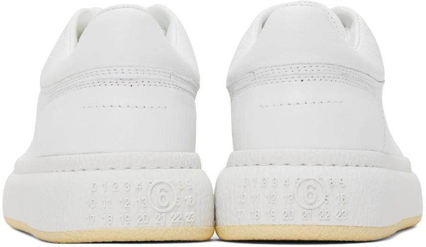 MM6 White Platform Sneakers 2