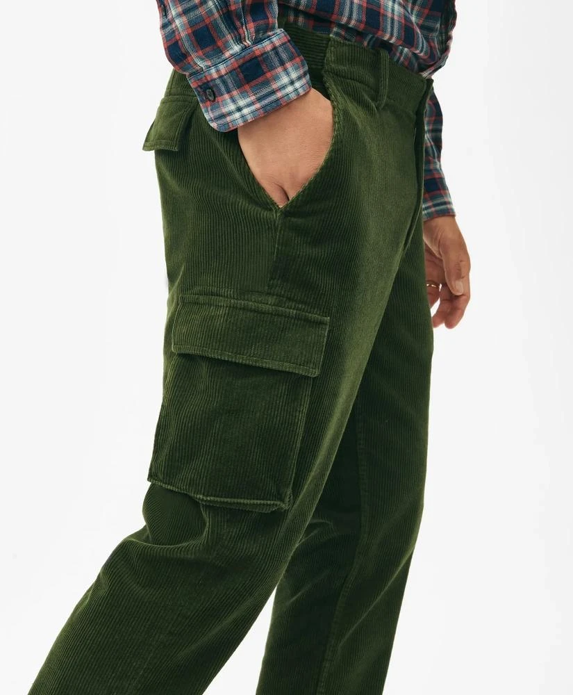 Brooks Brothers Modern Cargo Pants in Wide-Wale Corduroy 2