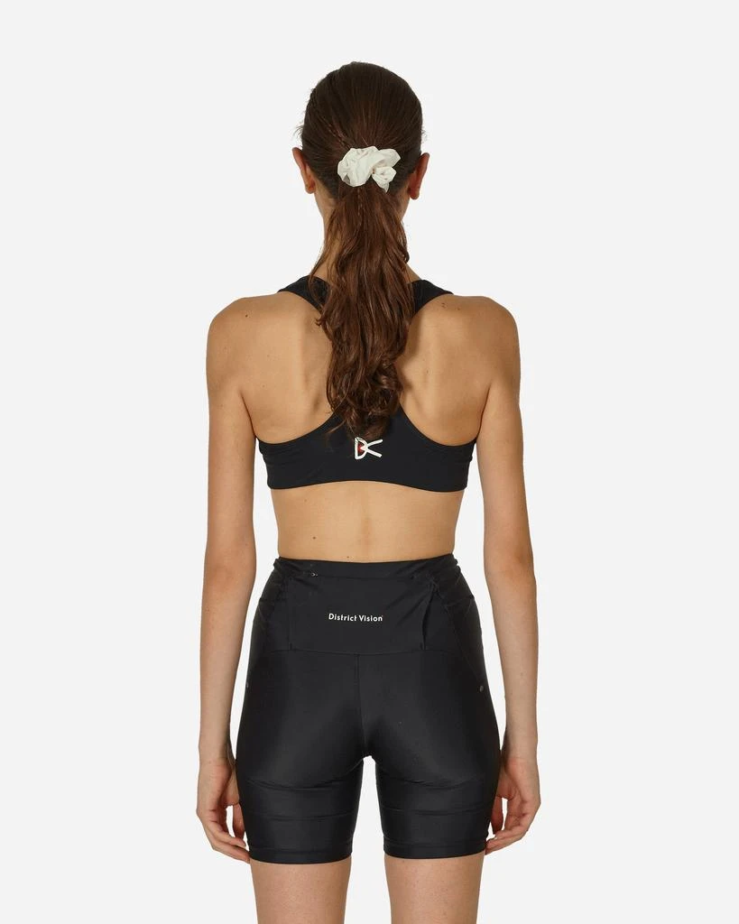 District Vision Twin Layer Medium Support Bra Black 3