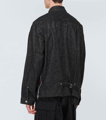 Shop x BEYONDEXX denim blouson jacket on Sale at BeyondStyle – Get