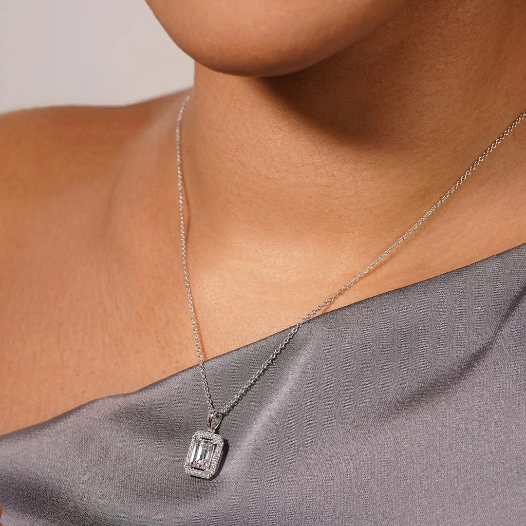 CARAT* LONDON Carat London Eton Borderset Sterling Silver Necklace 2