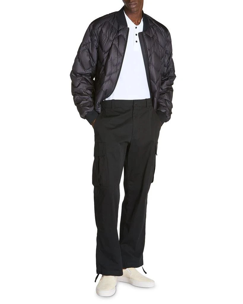 Moncler Brun Quilted Bomber Jacket 2