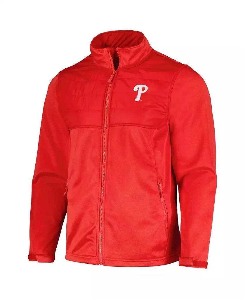 Dunbrooke Men's Heather Red Philadelphia Phillies Explorer Full-Zip Jacket 2