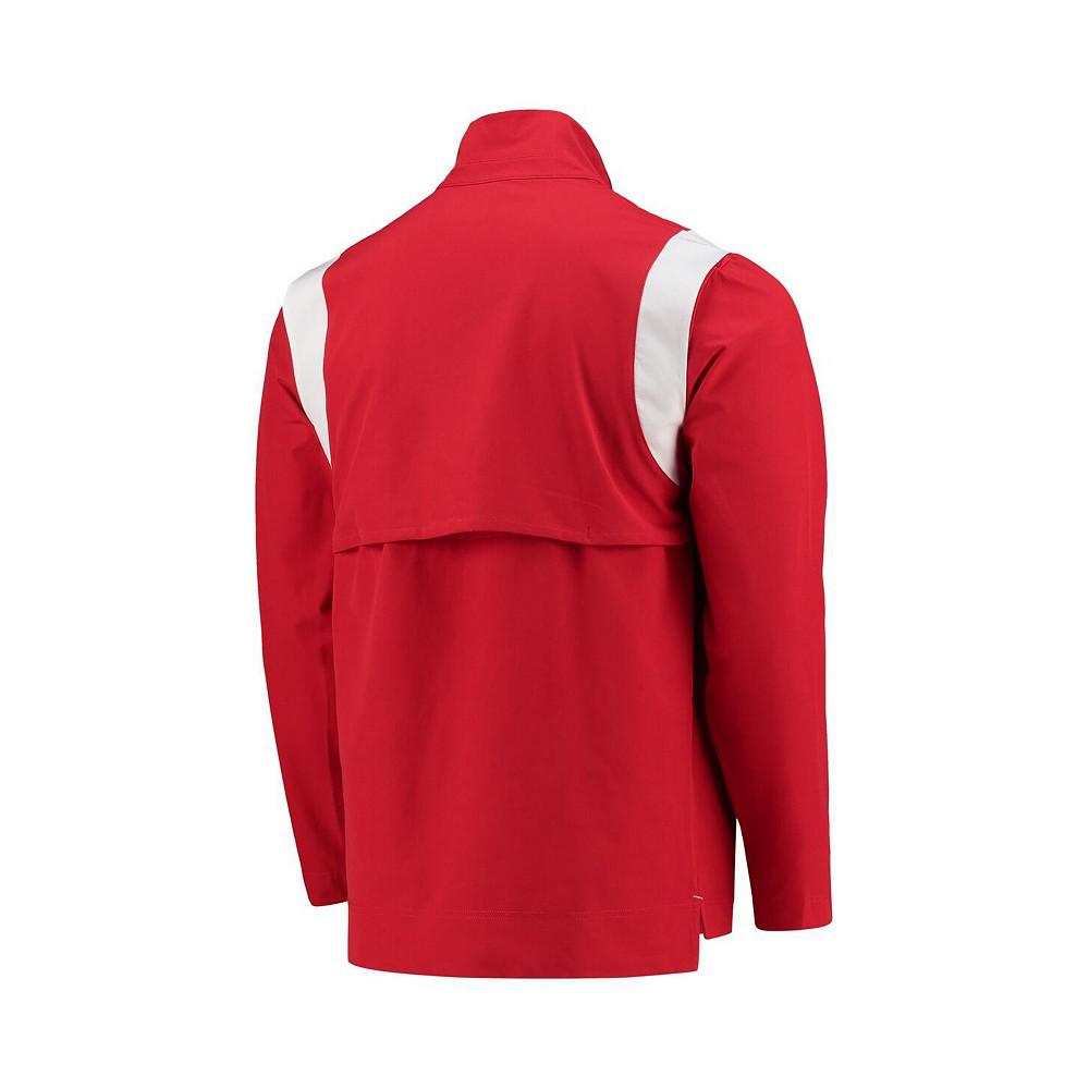 Nike Men's Red Team USA On-Field Quarter-Zip Jacket