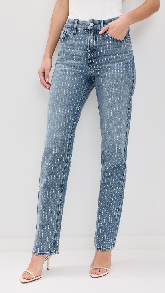 Good American Good Icon Rhinestone Jeans