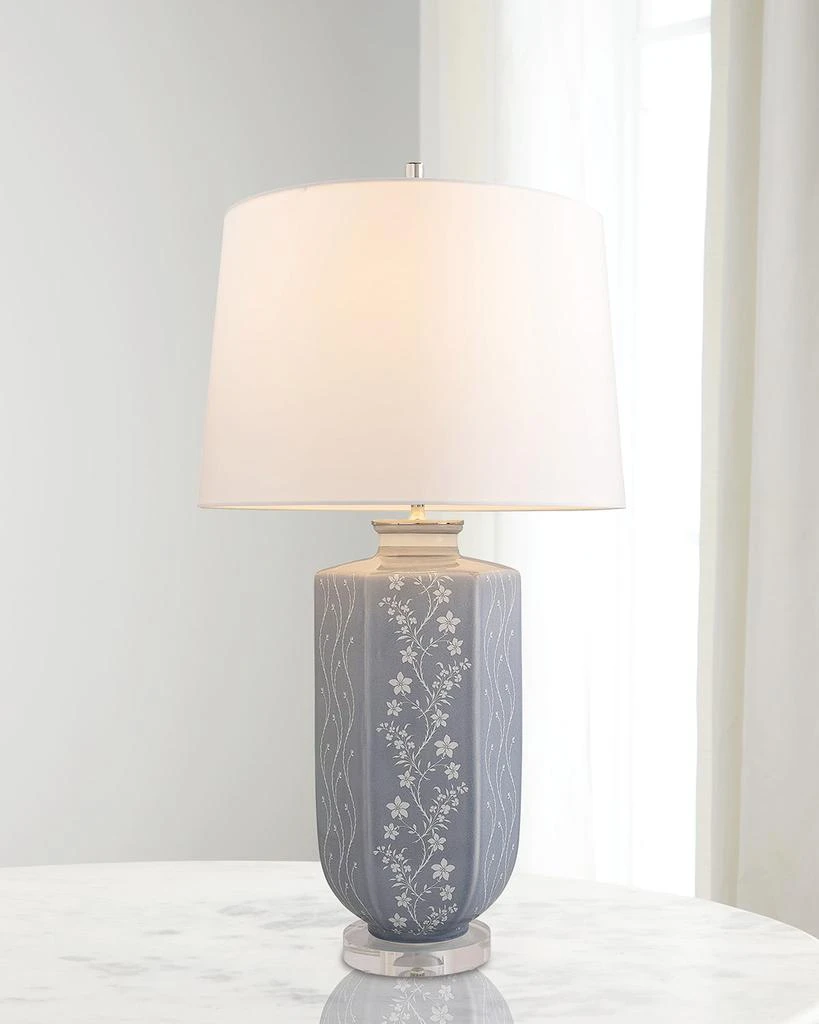 Port 68 Floral Vine Stone 31" Table Lamp 2
