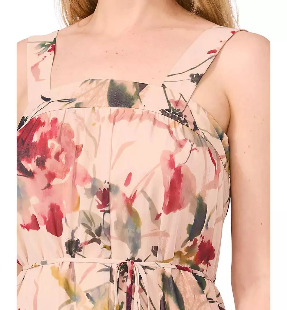 CeCe Woman's Floral-Print Tiered Maxi Dress 4