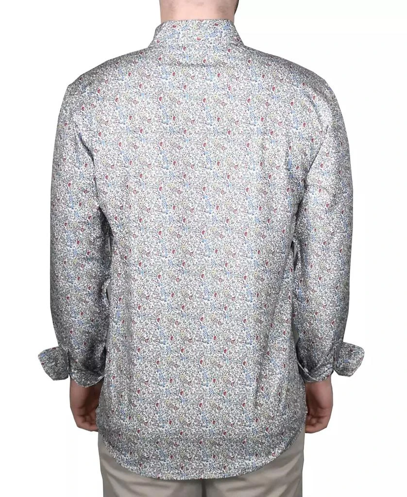 Vintage 1946 Men's Printed Long-Sleeve Woven Shirt 2