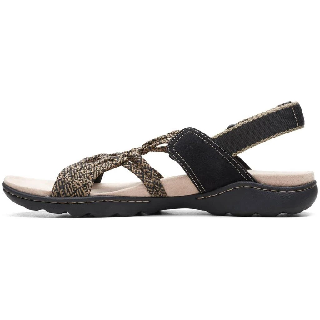 Clarks Amanda Ease Womens Open Toe Leather Slingback Sandals 2