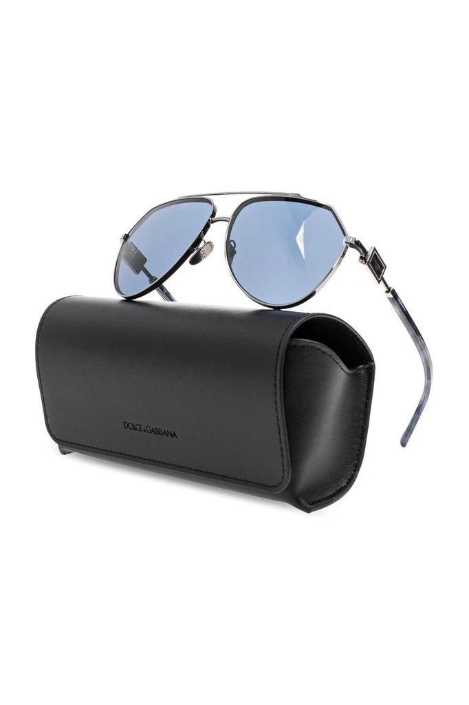 Dolce & Gabbana Eyewear Dolce & Gabbana Eyewear Pilot Frame Sunglasses 2