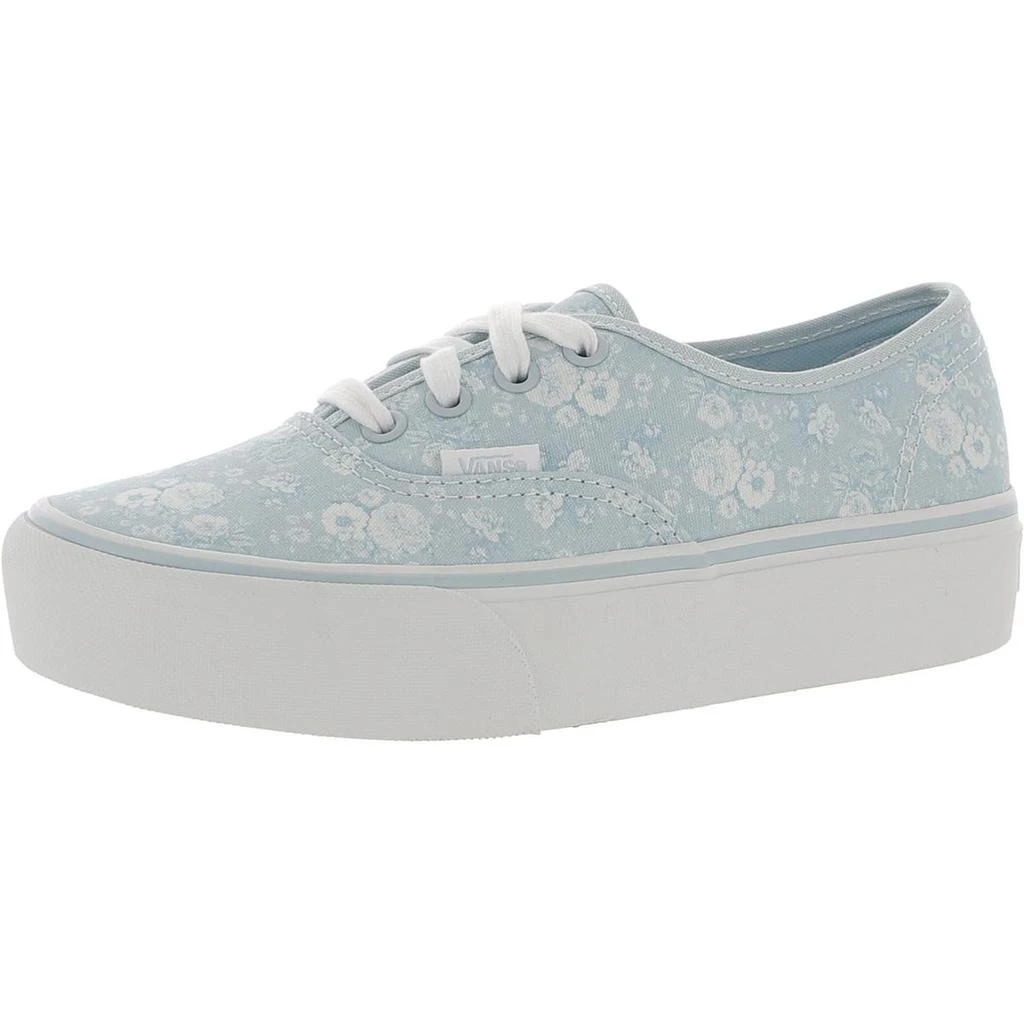 Vans Vans Womens Authentic Platform Floral Print Casual and Fashion Sneakers 1