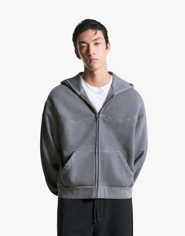 はそっぴー Broken Planet Outer Space Zip Up Light Blue Hoodie | BP-FS