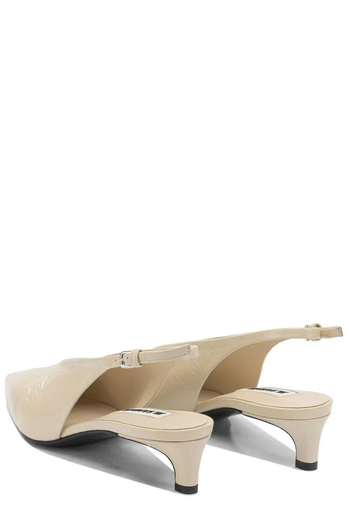 Jil Sander Jil Sander Leather Slingback Pumps 4