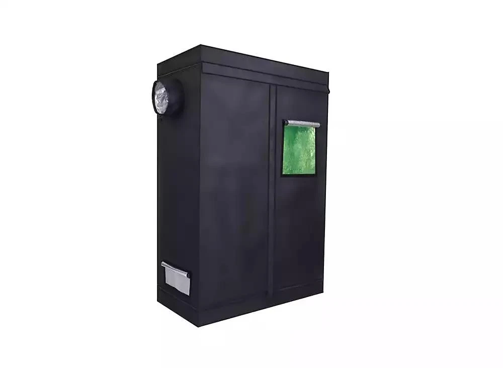 Slickblue Dismountable Hydroponic Grow Tent for Home Use with Window - Black Indoor Plant Tent