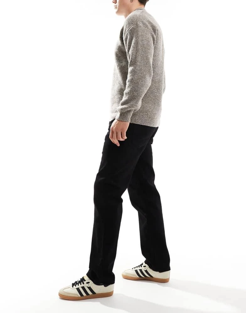 French Connection Mens French Connection regular fit jeans in black 3