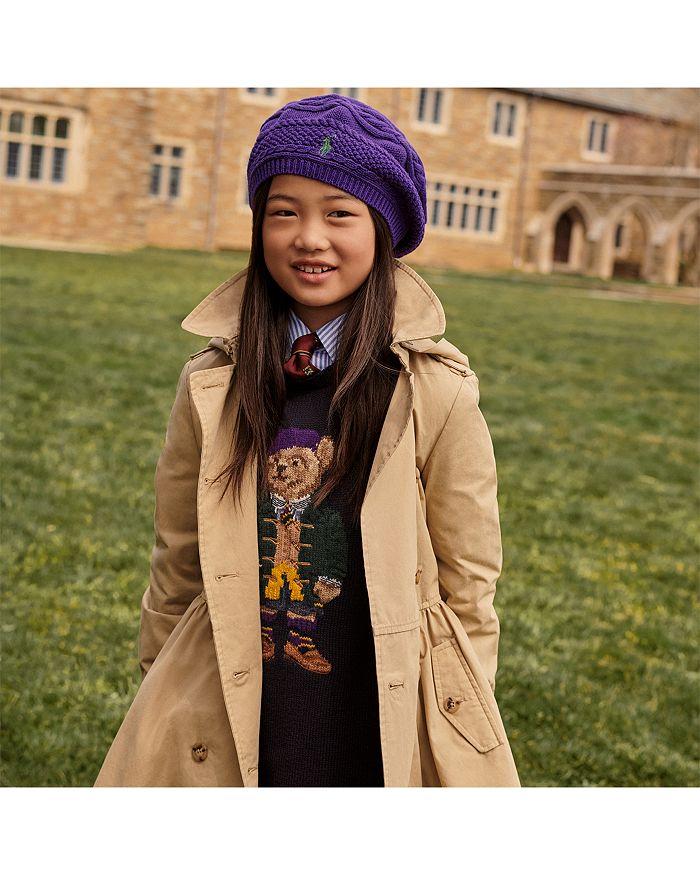 Ralph Lauren Girls' Polo Bear Sweater Dress - Little Kid, Big Kid