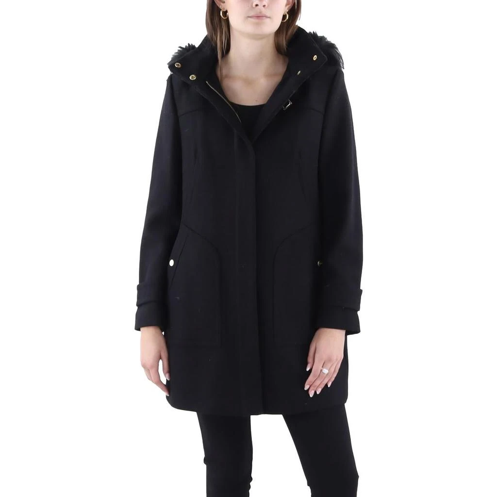 Cole Haan Womens Winter Wool Duffle Coat 3