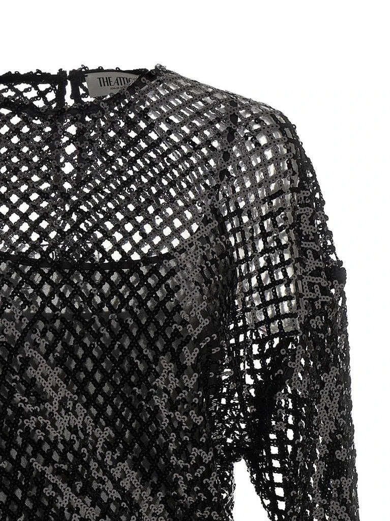 Shop The Attico Sequin Mesh Dress on Sale at BeyondStyle  Get 31% Off The Attico  Sequin Mesh Dress with Limited-Time Flash Deals, Exclusive Discounts, and  Special Offers. Enjoy Unbeatable Savings on