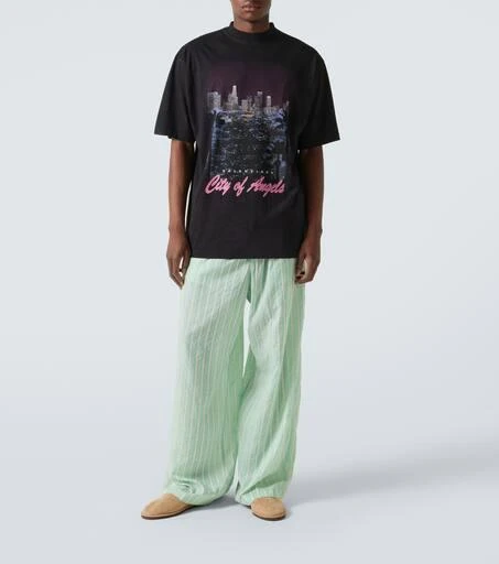 Balenciaga Printed cotton jersey T-shirt 2