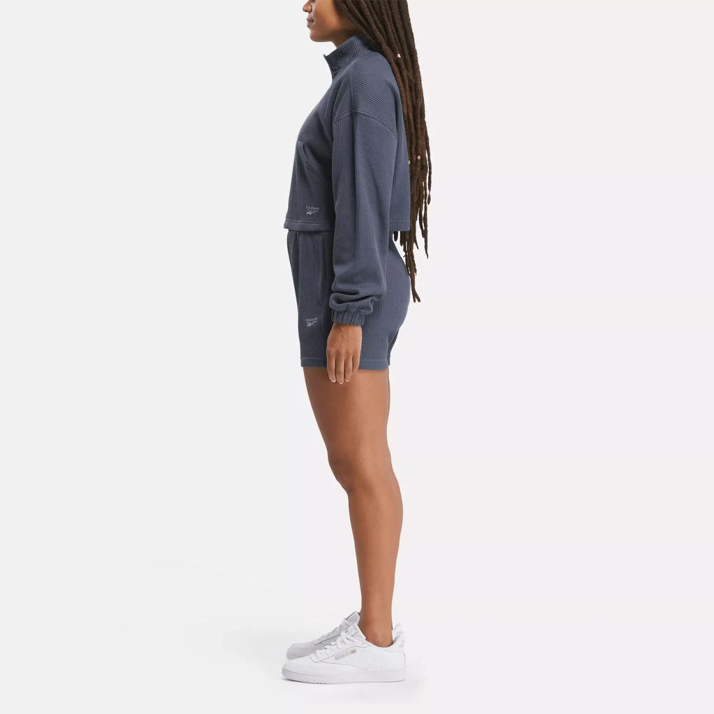 Reebok Women
s Classics Wardrobe Essentials Waffle Shorts 2