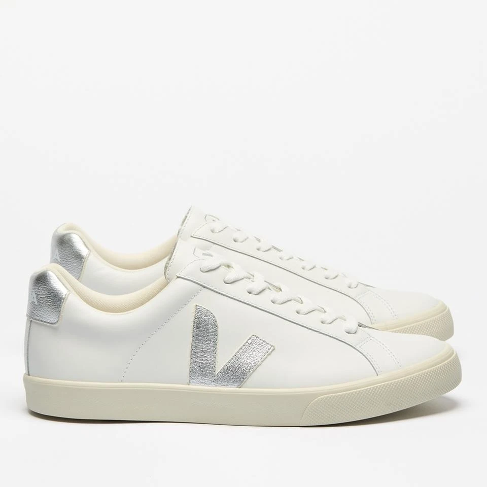 Veja VEJA WOMEN'S ESPLAR LEATHER LOW TOP TRAINERS 1