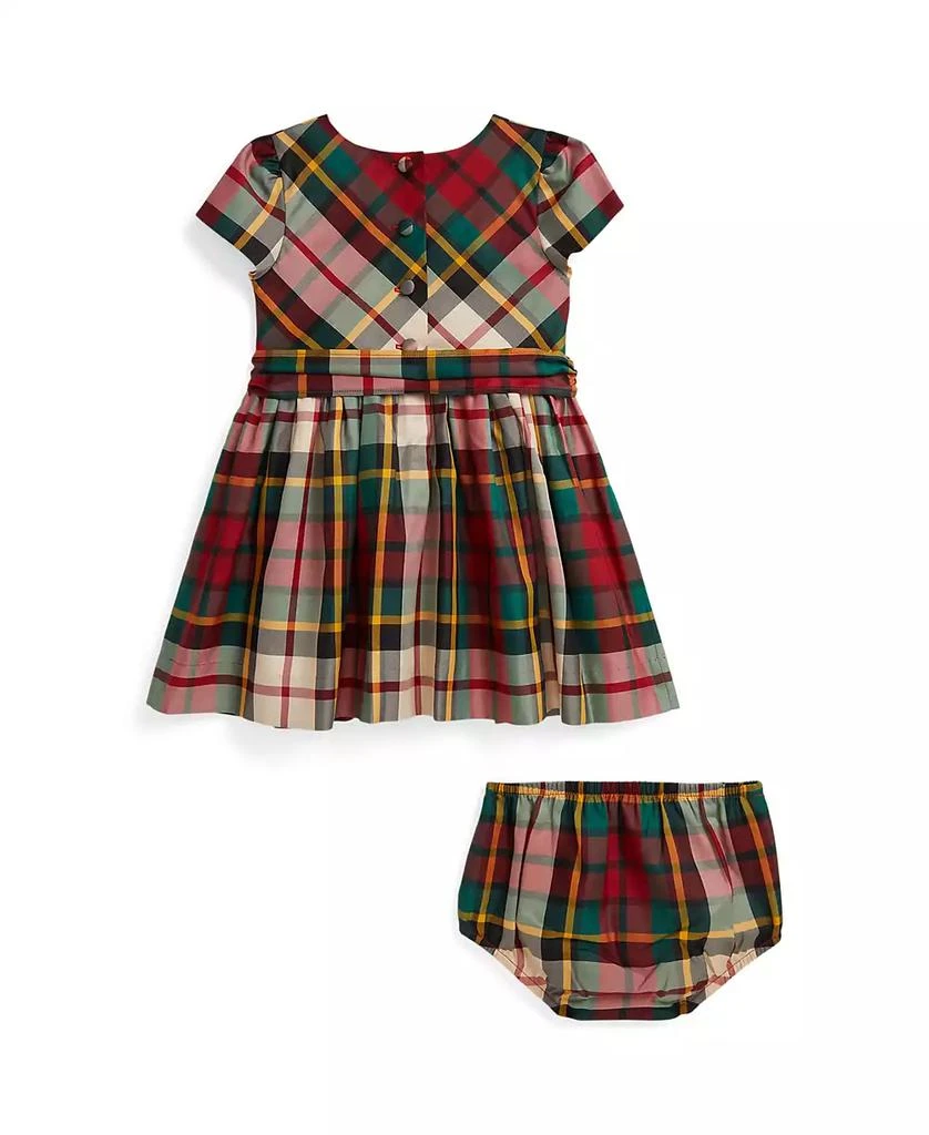 Ralph Lauren Baby Girls
 Plaid Twill Dress and Bloomer 2