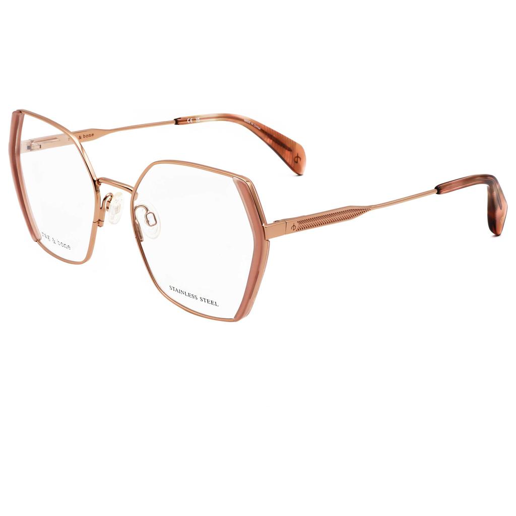 Moschino 不規則フレムメカネ MOS593 DDB MOSCHINO MOS593-DDB-54 Eyeglasses Size 54mm 16mm 140mm gold