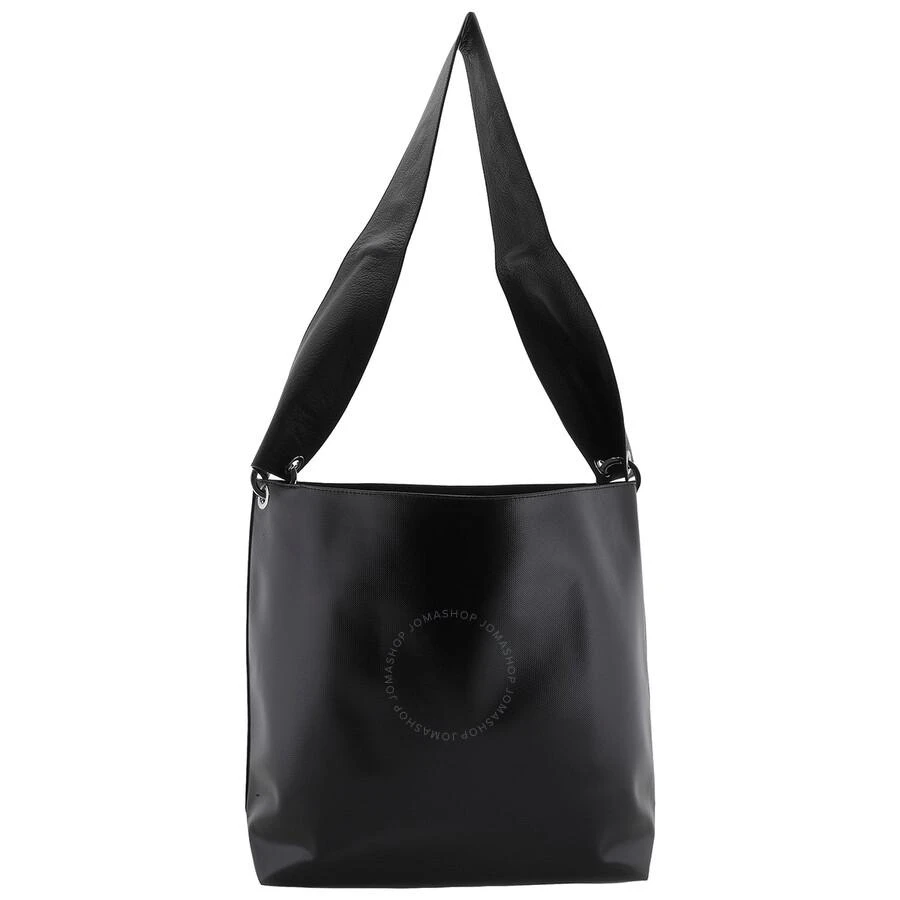 Cahu Black Leather Tote Bag 3