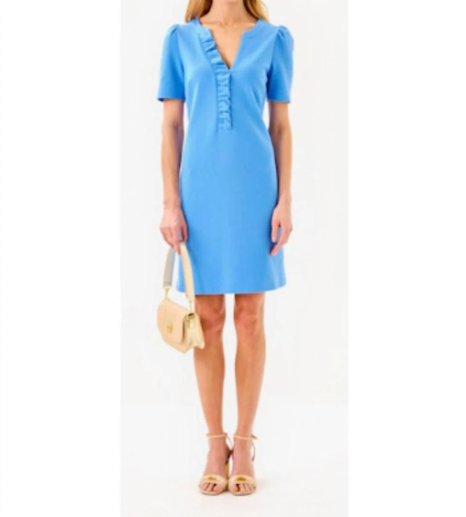 Lilly Pulitzer Teagan Shift Dress In Sunwashed Blue 1