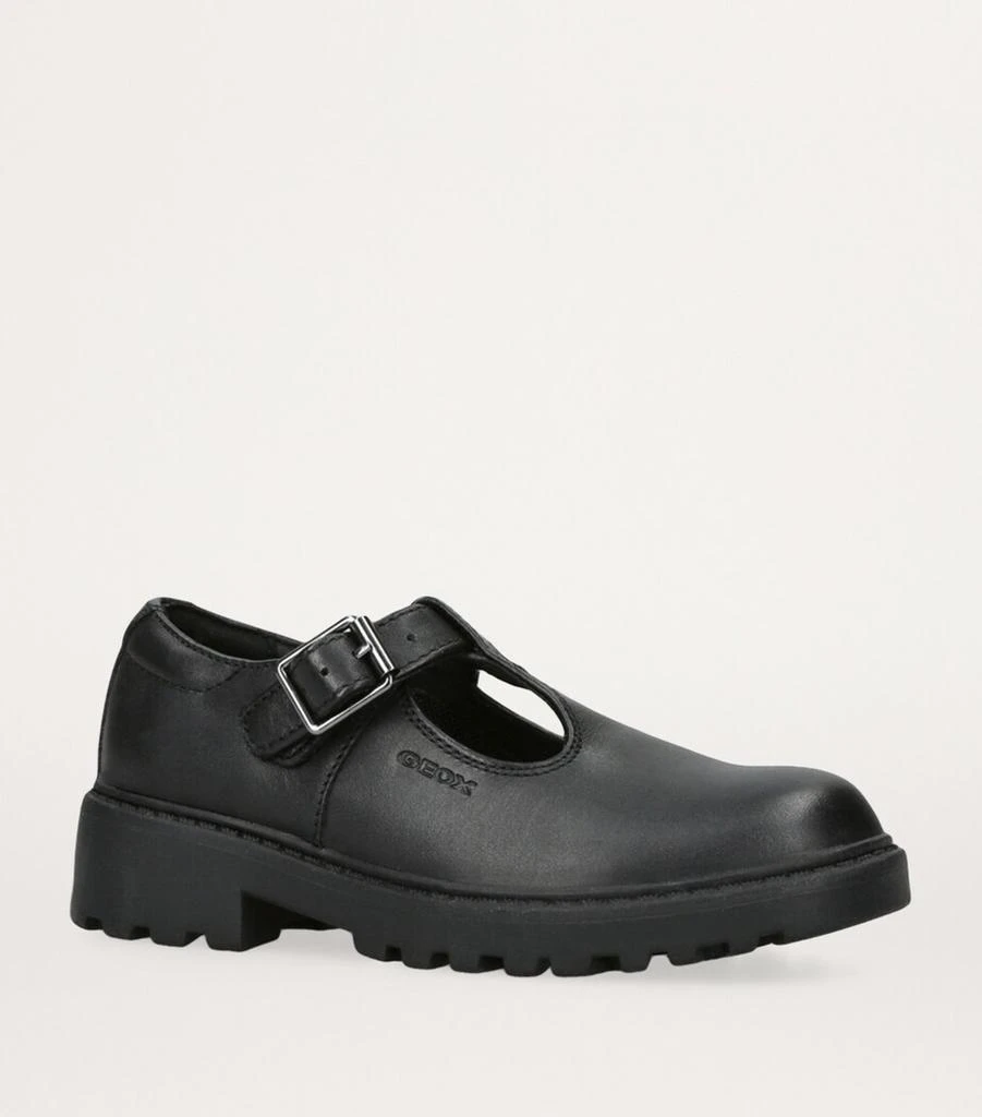 Geox Leather Casey Mary Jane Shoes 3