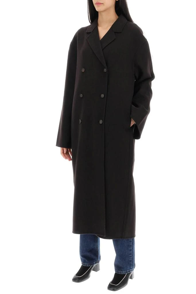 Totême oversized double-breasted wool coat 4