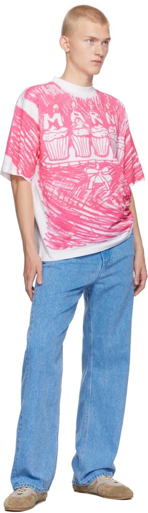 Marni White Marni 30th Anniversary T-shirt 4