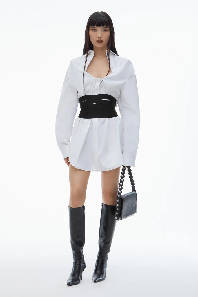 Alexander Wang Deconstructed Mini Shirtdress 1