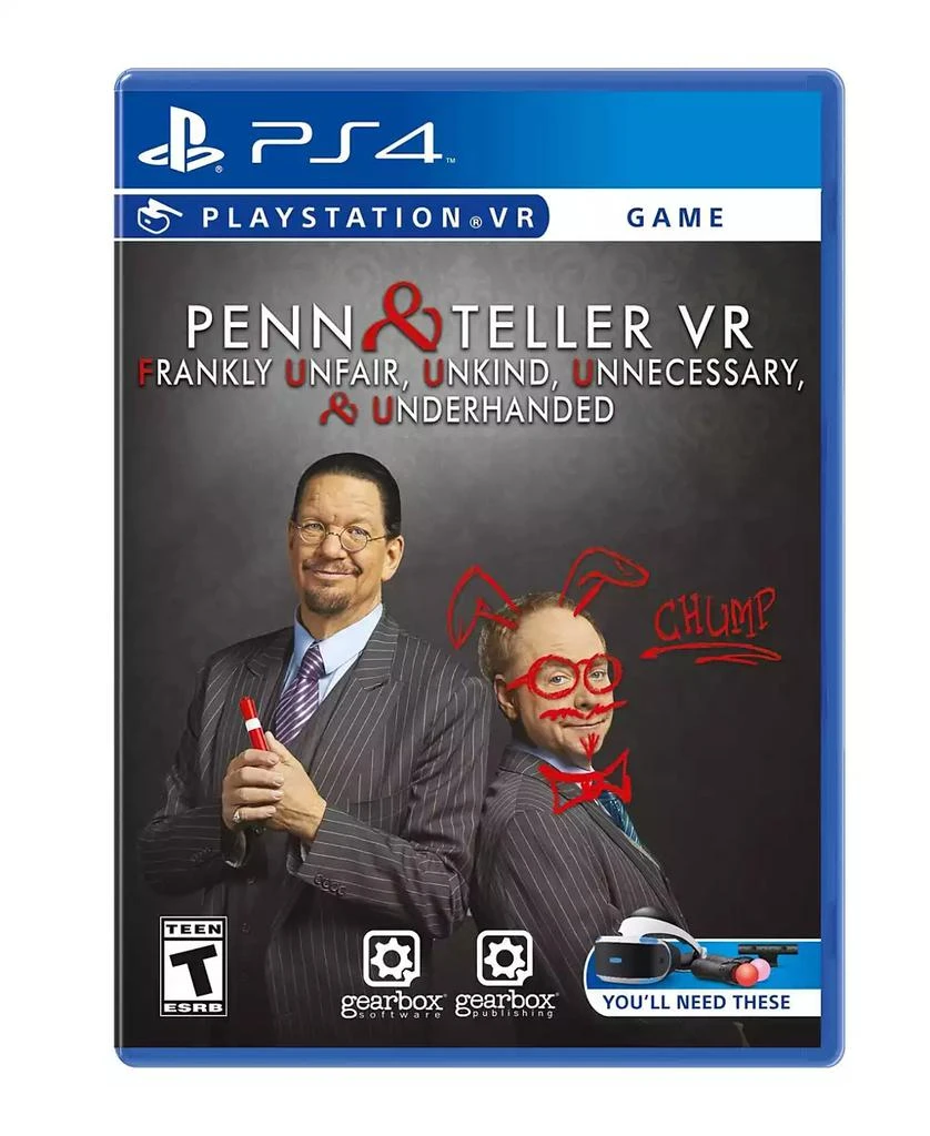 Gearbox Publishing Penn 
Teller VR: Frankly Unfair - PlayStation 4