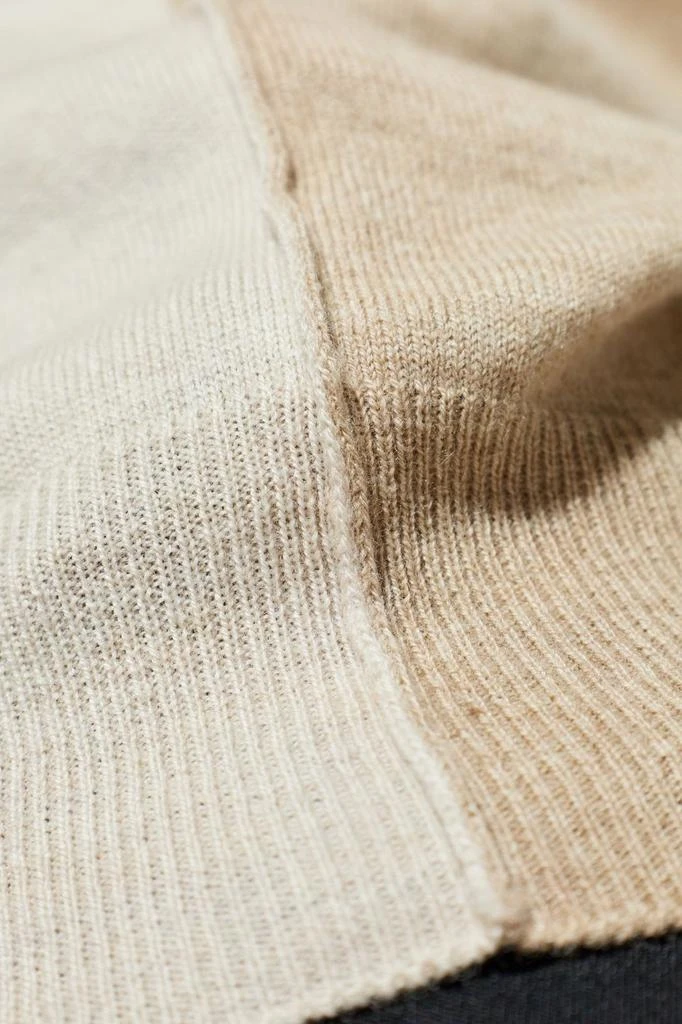 MAISON MARGIELA Maison Margiela Two-Toned Turtleneck Knitted Jumper 4