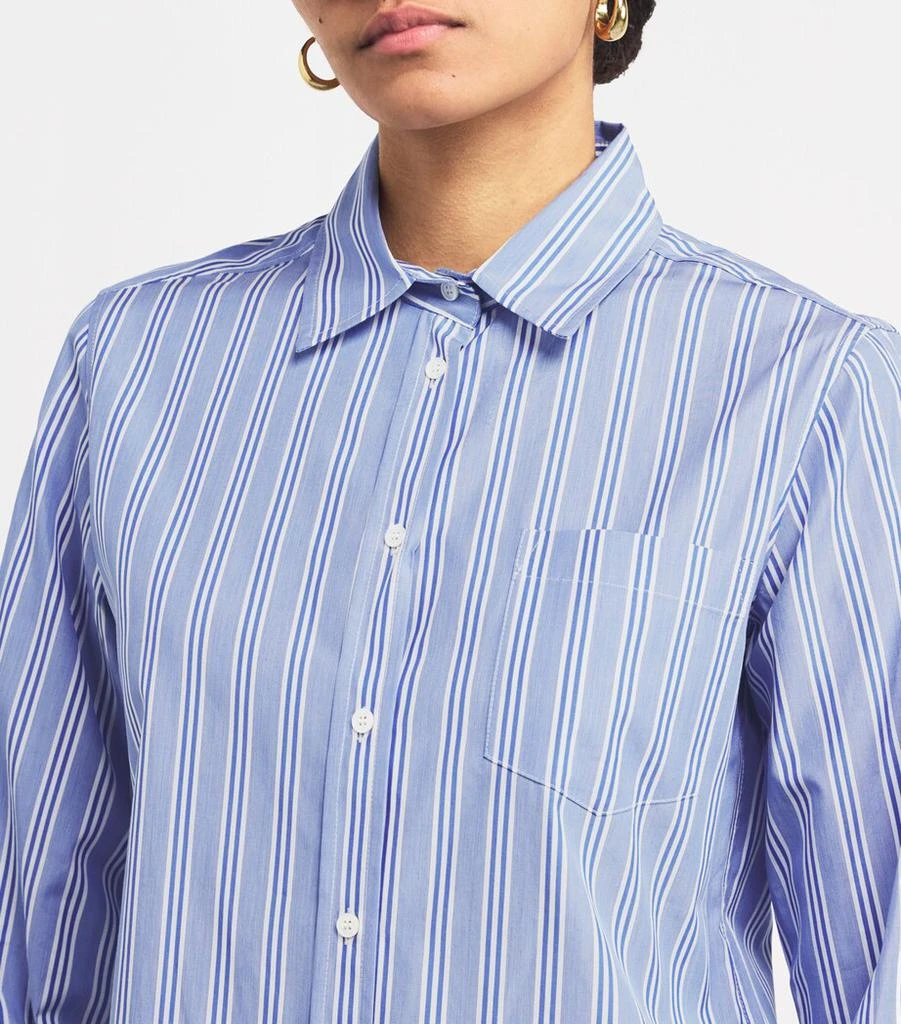 Weekend Max Mara Cotton Poplin Stripe Shirt 6
