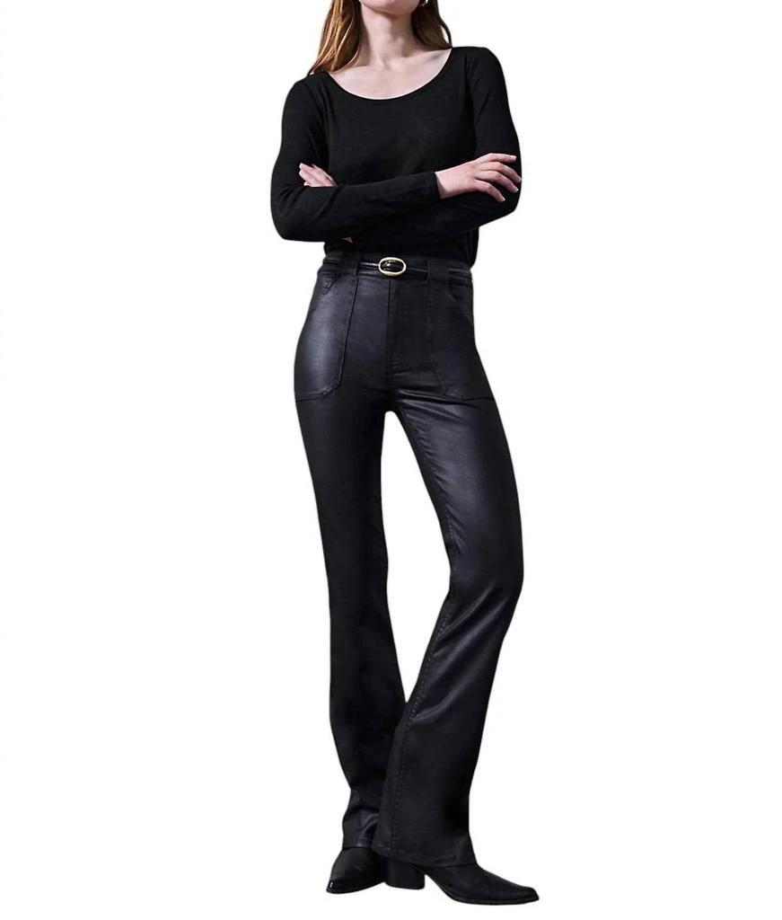 Sanctuary Sanctuary - Slick Hayden Standard Rise Bootcut Pants 4