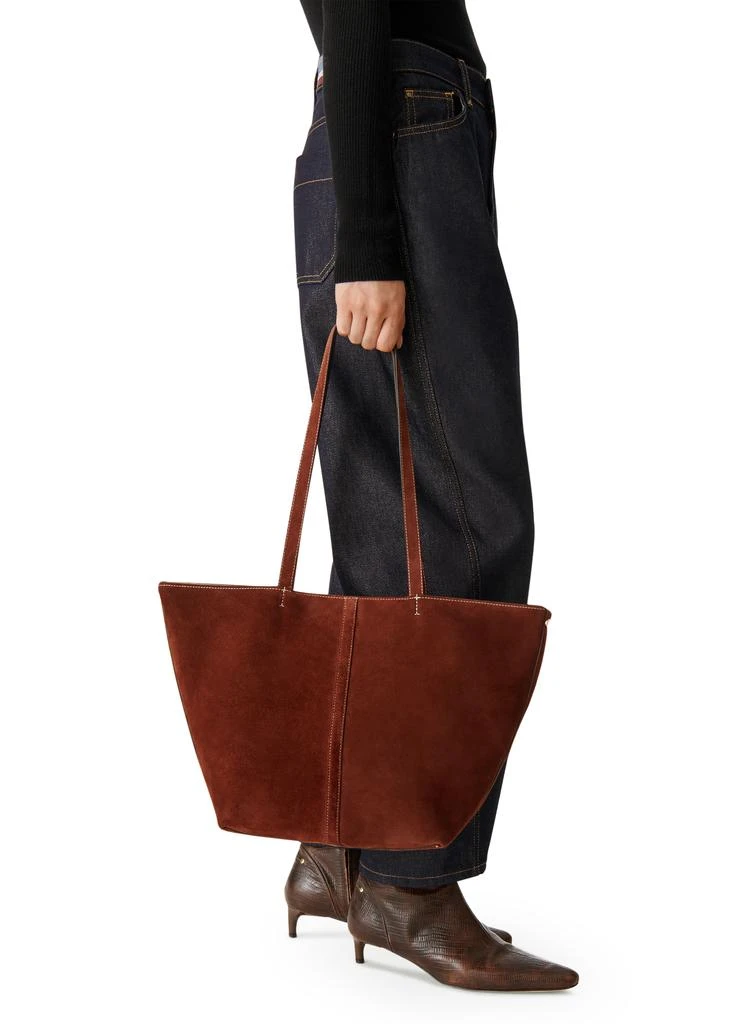 VANESSA BRUNO Daily leather small tote bag 7