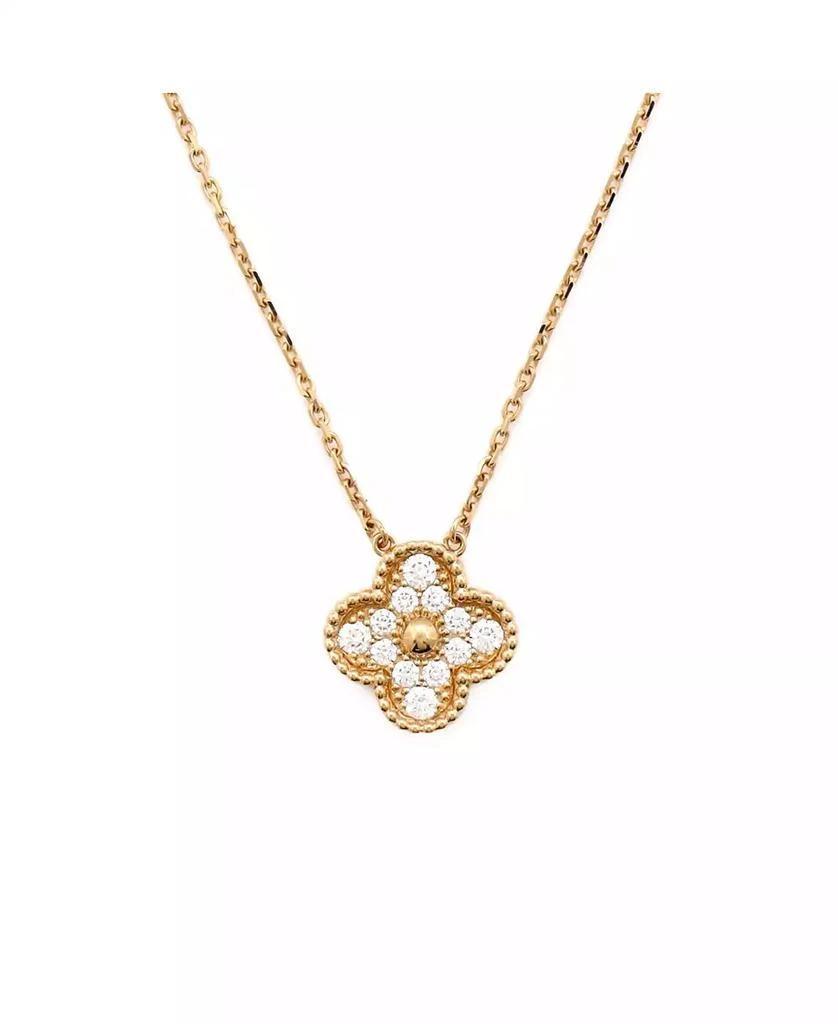 Pre-Owned Van Cleef 
Arpels Vintage Alhambra Pendant Necklace