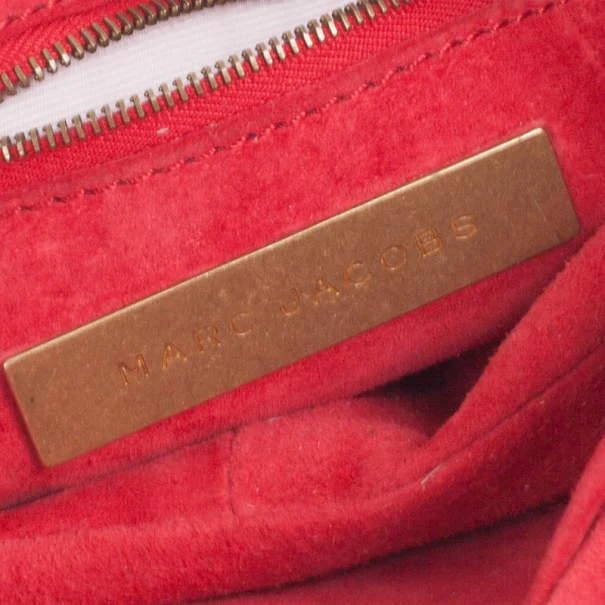 Marc Jacobs Marc Jacobs Pink Leather Lola Bag With Umbrella 16