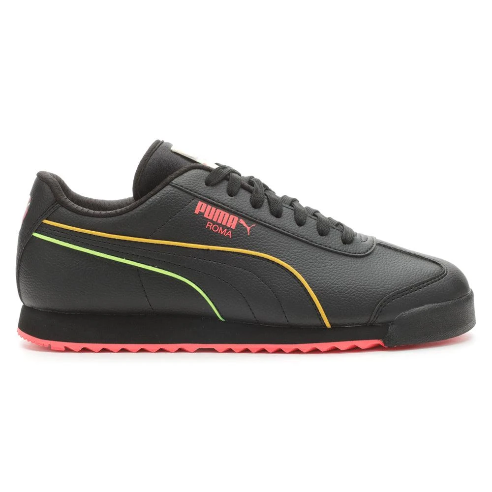 Puma Roma Lava Leather Lace Up Sneakers 1