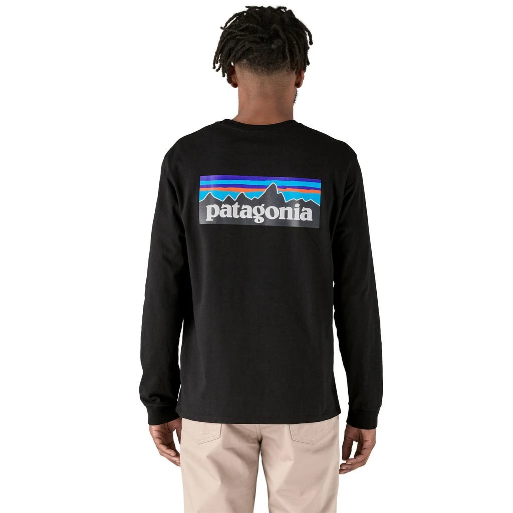 Patagonia Patagonia Long Sleeve P-6 Logo Responsibili-tee - Men's 4