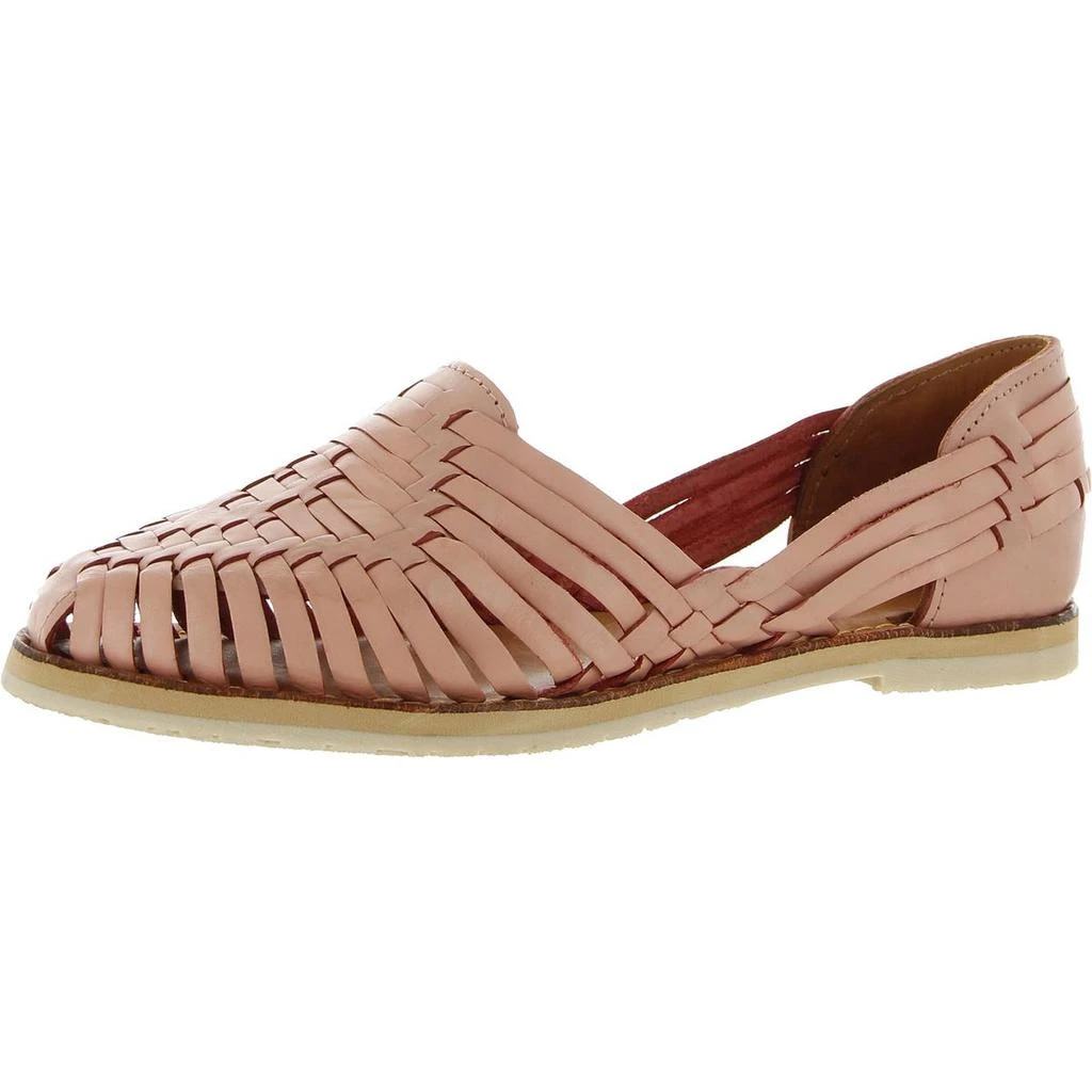 Bearpaw SILVIA Womens Leather Slip-On Huarache Sandals 4