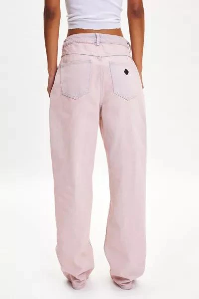 Abrand Jeans Abrand Carrie Dirty Wash Wide Leg Jean 4