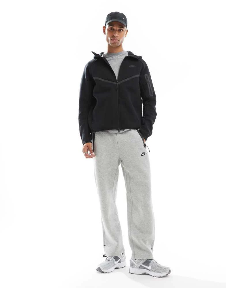 NIKE Nike Tech Fleece full zip hoodie in black 2