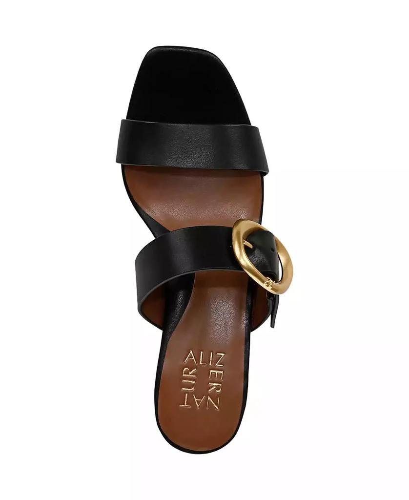 Naturalizer Women's Ida Square Open Toe Slide Dress Sandals 4