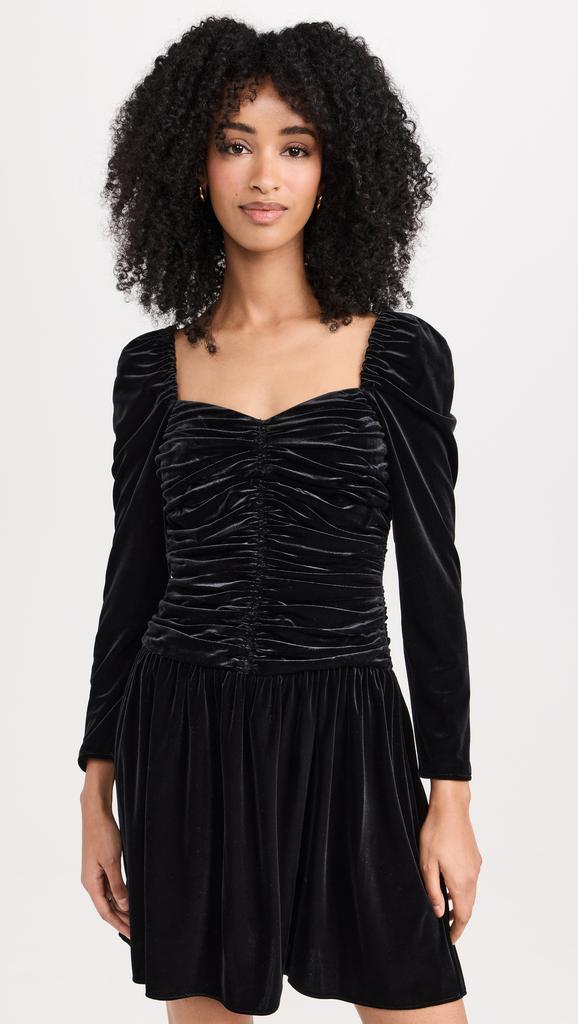 Shoshanna Mari Velvet Dress